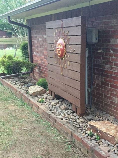 how to disguise lighting electrical box|hiding utility boxes on wall.